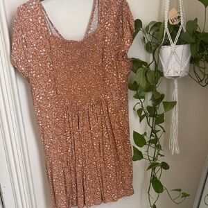 Floral Smocked Dress